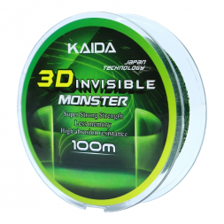 Монофильная леска Kaida 3D Invisible Monster 100m 0.28