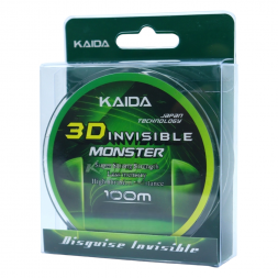 Монофильная леска Kaida 3D Invisible Monster 100m 0.16