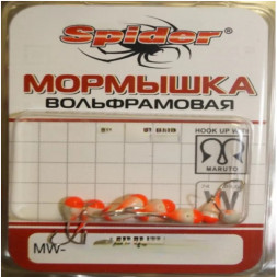 Мормышка вольфрамовая Spider Капля с отв. краш. MW-SP-1240-51P