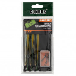 Поводок карповый Condor, крючок №6, 2 шт/уп 10 уп