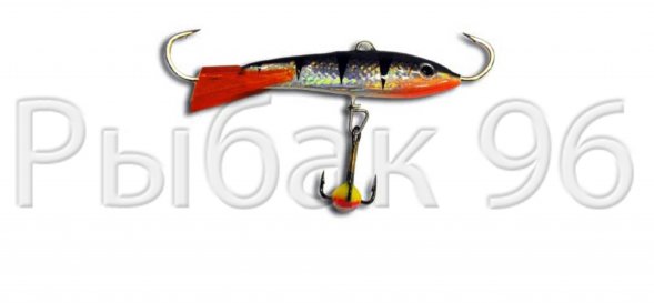 Балансир рыболовный для зимней рыбалки Lucky John с пл./хв.+тройник 81601-12Н/RT