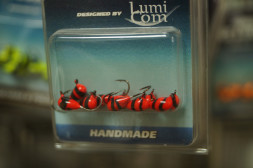 Мормышка вольфрамовая Lumicom Капля с ушком Ф3.2 обмазка винт RBL, цена за 1 шт.