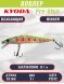 Воблер KYODA Pre-Stun Minnow-90F 9,0 см 9,0 гр цвет P1572 заглубление 0-1,0 м