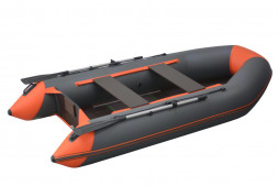 Надувная лодка FLINC FT320KA графитово-оранжевый
