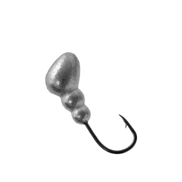 Мормышка вольфрамовая Lumicom Муравей с отверстием Ф3 никель